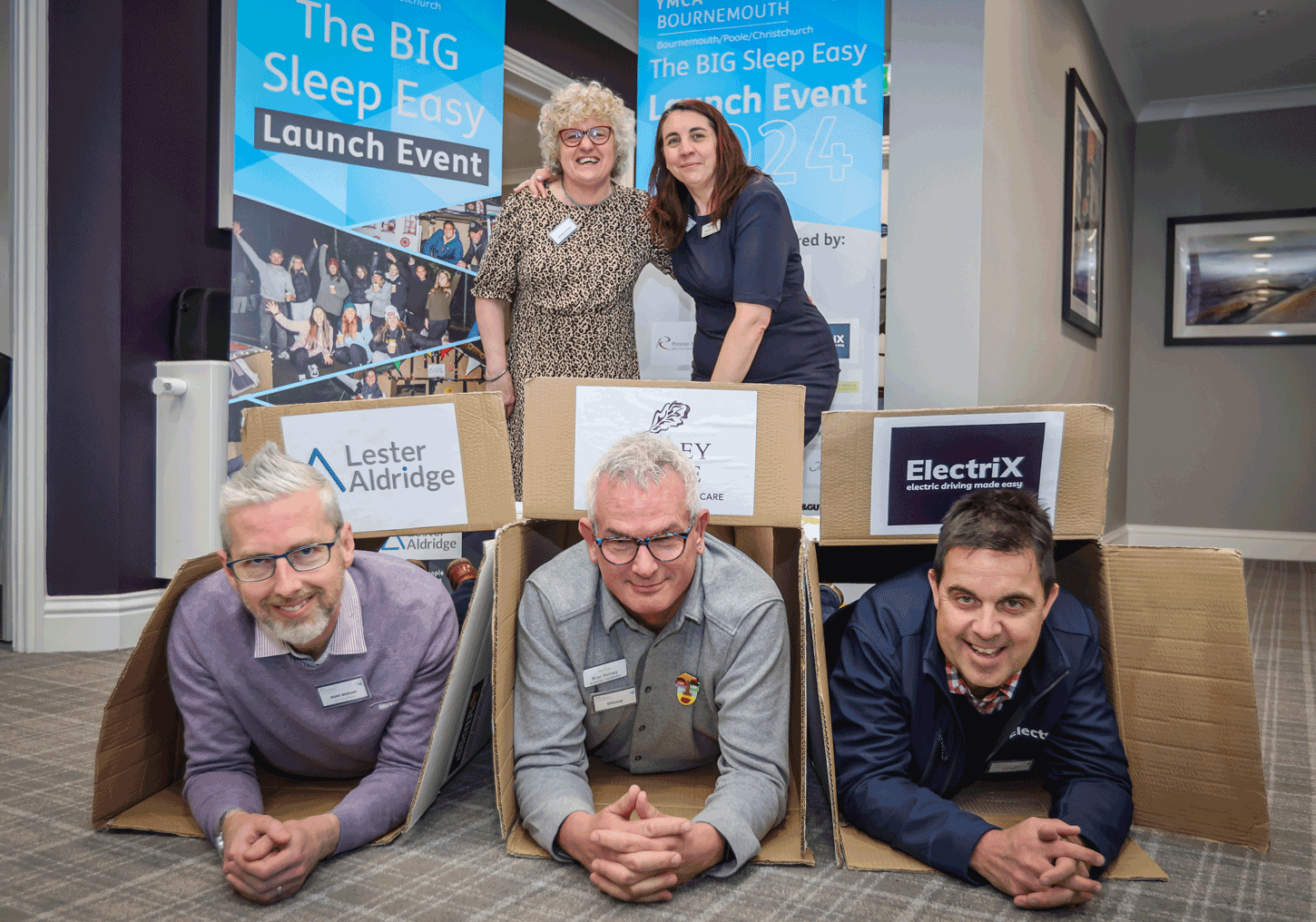 Launch Event Of The YMCA Bournemouth Big Sleep Easy 2024 Is A Great